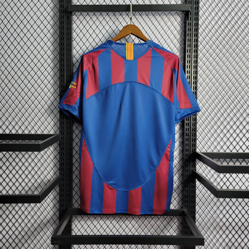 Camisa Barcelona Titular 2006 - Versão Retro - My Store