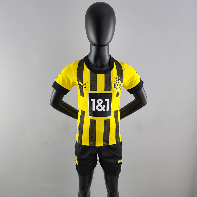 Kit Infantil Borussia Dortmund Titular 22/23 - My Store