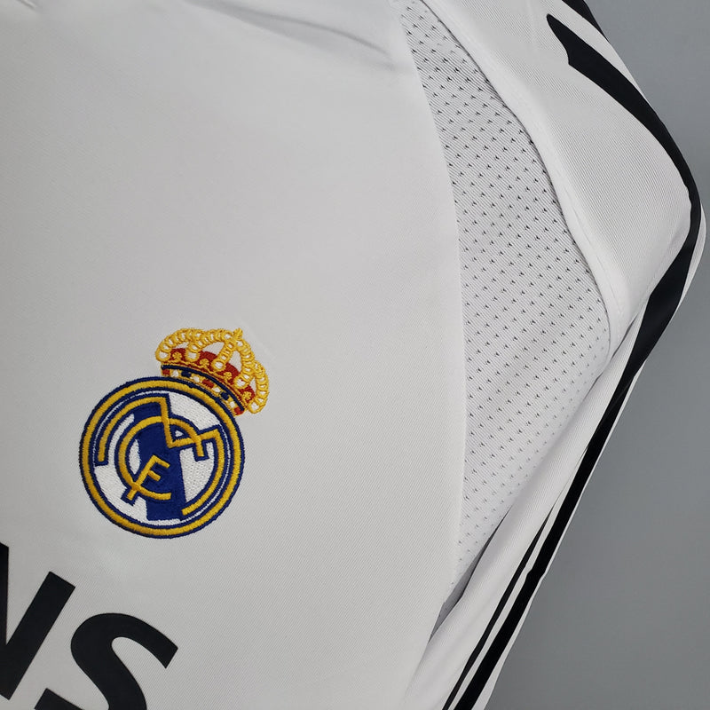 Camisa Real Madrid Titular 05/06 - Versão Retro Manga Comprida - My Store