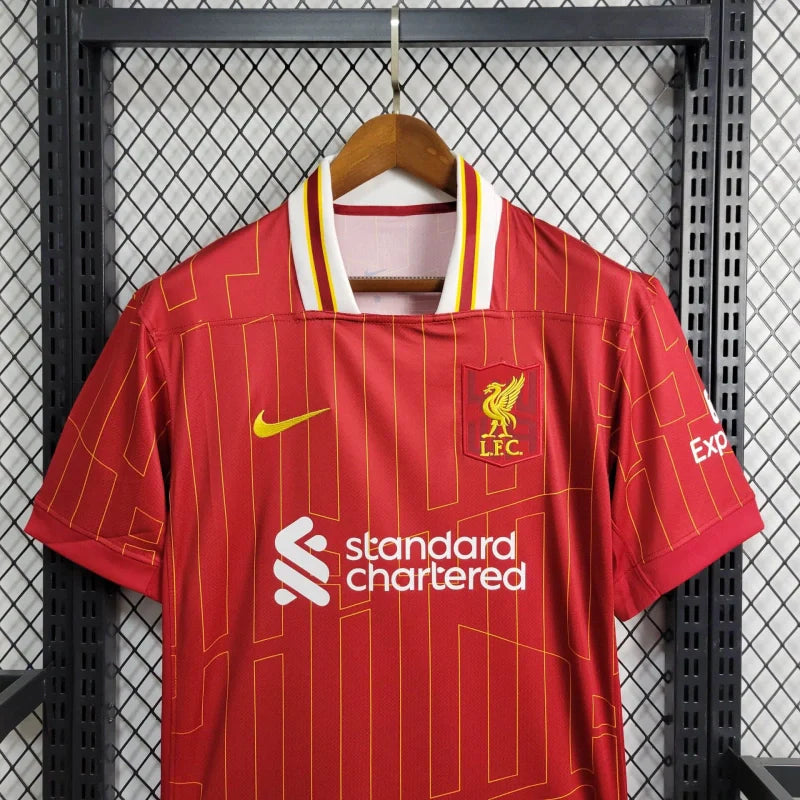 Camisa Liverpool Home 24/25 - Nike Torcedor Masculina - Lançamento