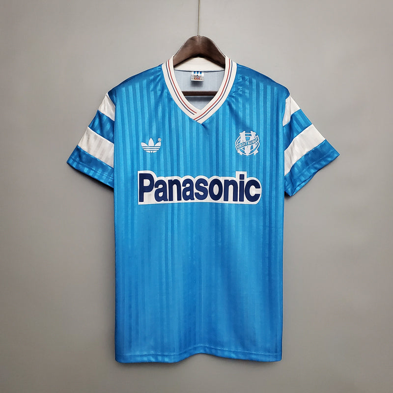 Camisa Olympique de Marseille Reserva 90/91 - Versão Retro - My Store