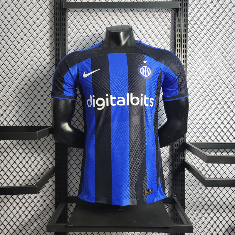 Camisa Inter de Milão Titular 22/23 - Versão Jogador - My Store