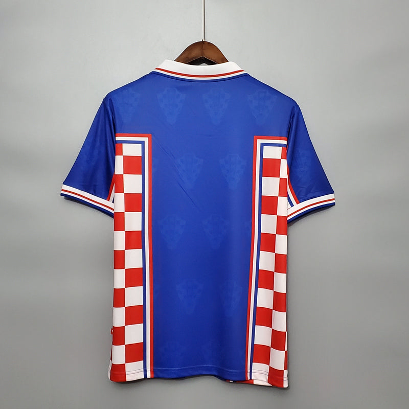 Camisa Croácia Reserva 1998 - Versão Retro - My Store