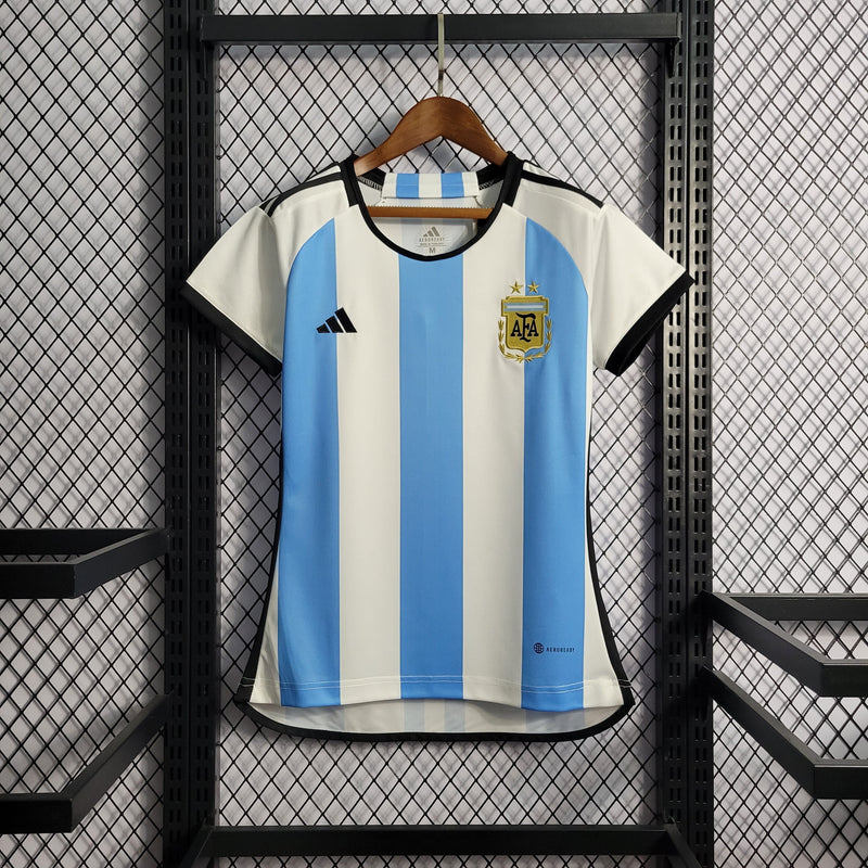 Camisa Argentina Titular 22/23 - Versão Feminina - My Store