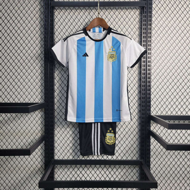 Kit Infantil Argentina Titular 22/23 - My Store