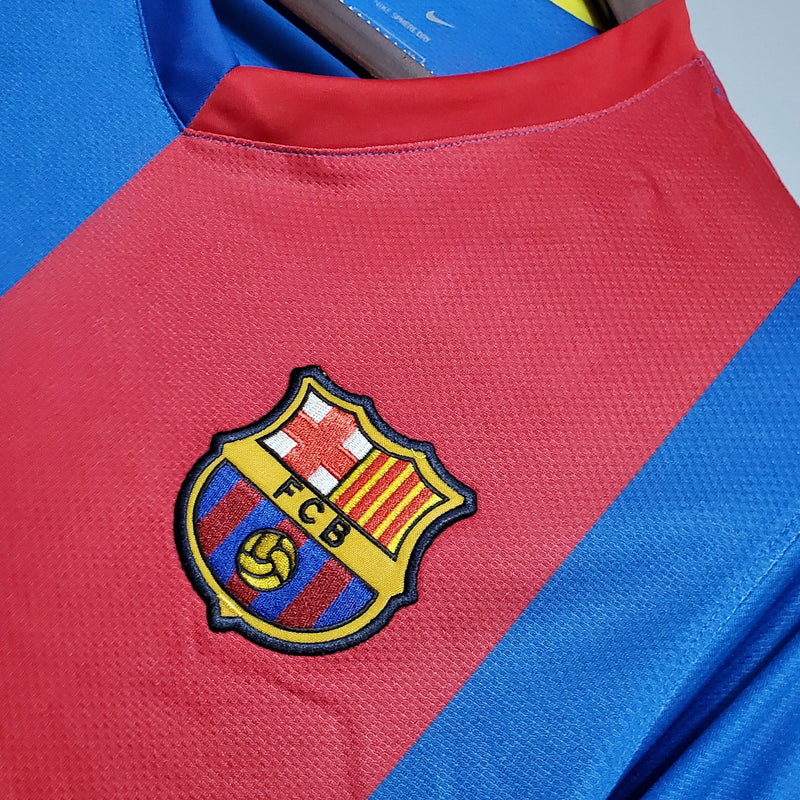 Camisa Barcelona Titular 06/07 - Versão Retro Manga Comprida - My Store