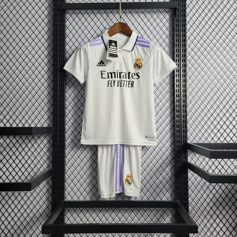 Kit Infantil Real Madrid Titular 22/23 - My Store