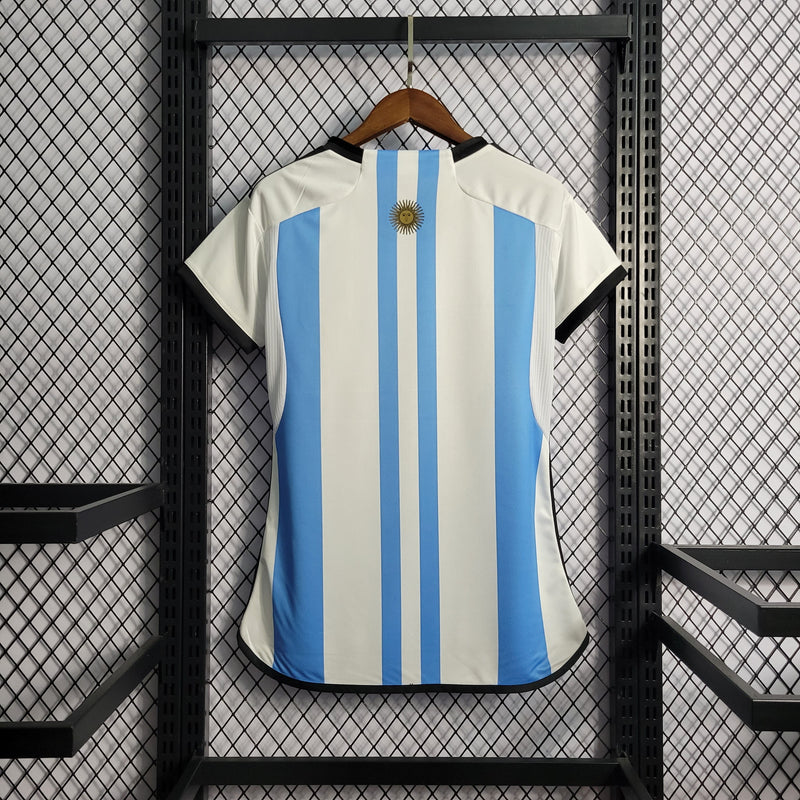 Camisa Argentina Titular 22/23 - Versão Feminina - My Store