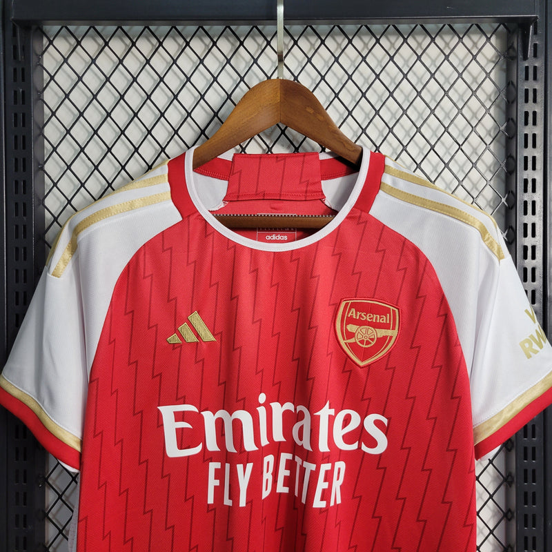 Camisa Arsenal Home 23/24 - Adidas Torcedor Masculina - Lançamento - My Store