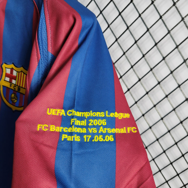 Camisa Barcelona Titular 2006 - Versão Retro - My Store