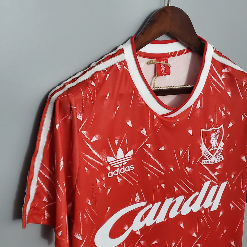 Camisa Liverpool Titular 89/91 - Versão Retro - My Store