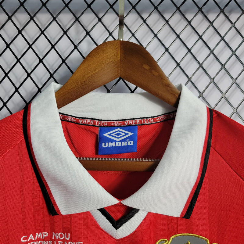 Camisa Manchester United Titular 1999 - Versão Retro - My Store