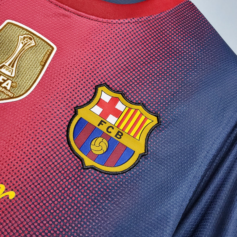 Camisa Barcelona Titular 12/13 - Versão Retro - My Store