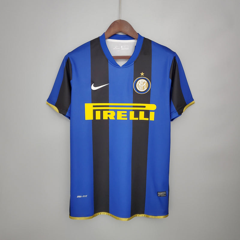 Camisa Inter de Milão Titular 08/09 - Versão Retro - My Store