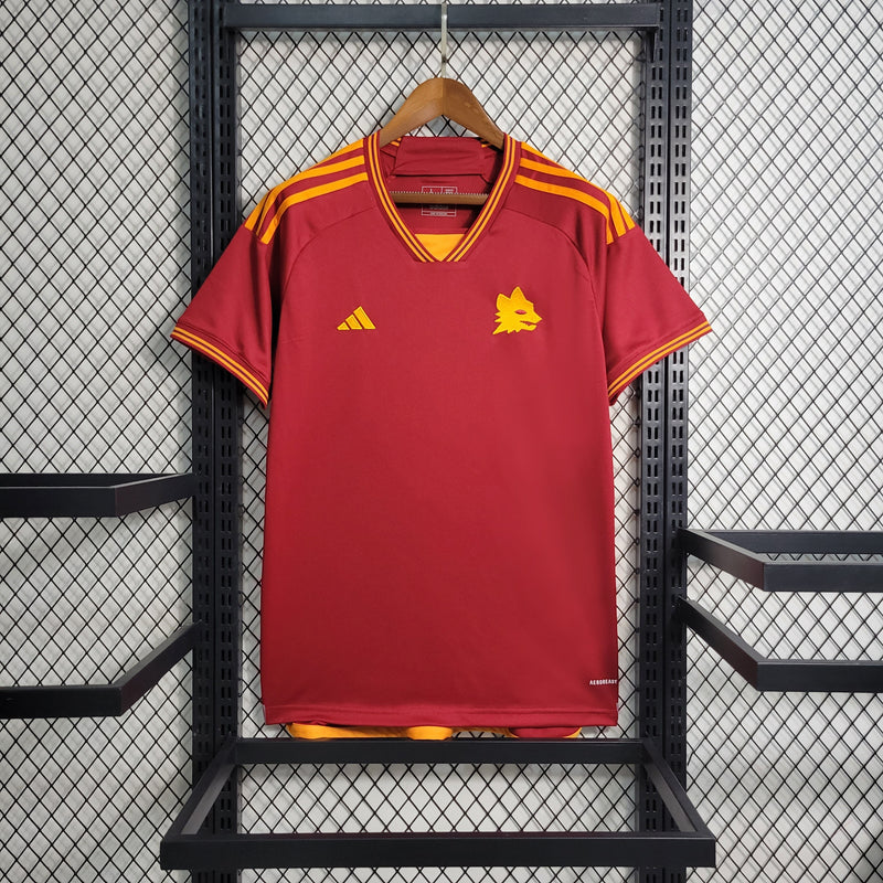 Camisa Roma Home 23/24 - Adidas Torcedor Masculina - Lançamento - My Store