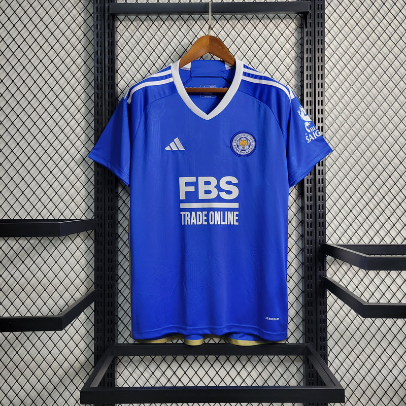 Camisa Leicester Home 23/24 Adidas Torcedor Masculina - Lançamento - My Store