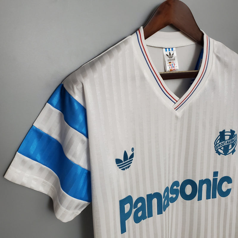 Camisa Olympique de Marseille Titular 90/91 - Versão Retro - My Store