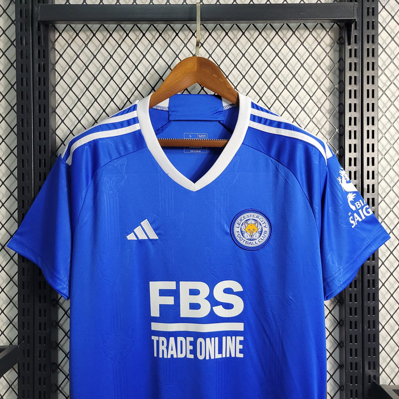 Camisa Leicester Home 23/24 Adidas Torcedor Masculina - Lançamento - My Store