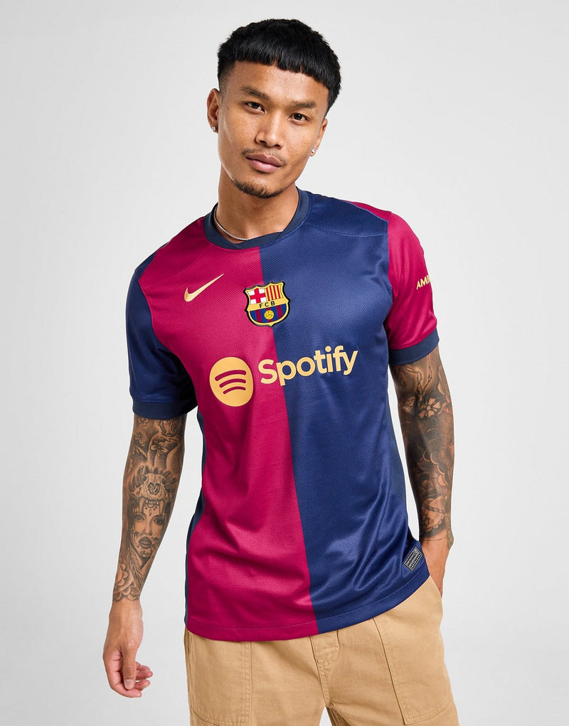 Camisa Barcelona Home 24/25  Nike Torcedor Masculina - lançamento