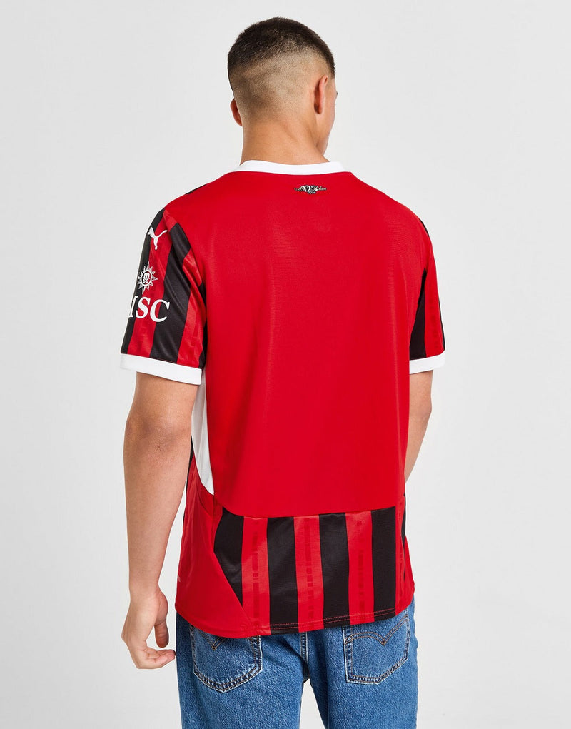 Camisa AC Milan Home  24/25 - PUMA Torcedor Masculina - Lançamento