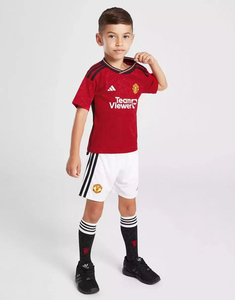 Kit Infantil Manchester United Home 23/24