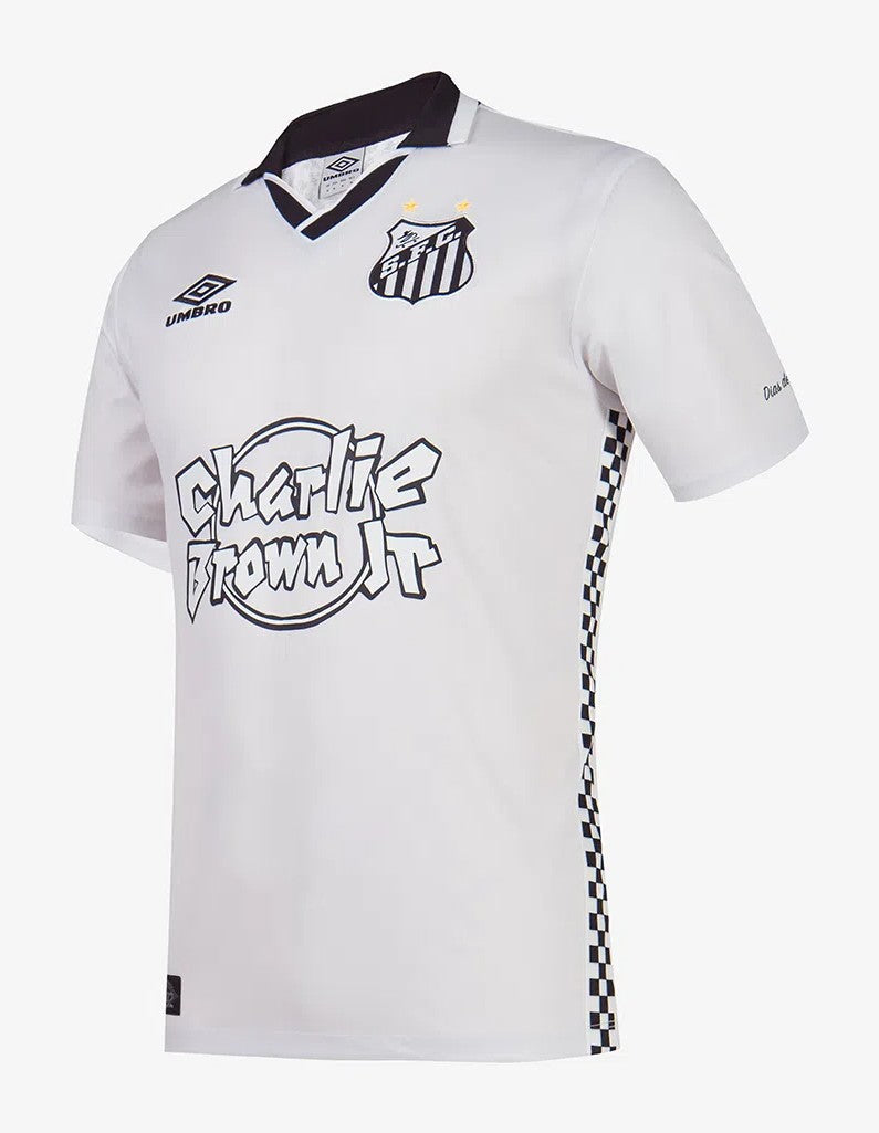 Camisa Santos Edição Especial  Racionais Branca  Torcedor