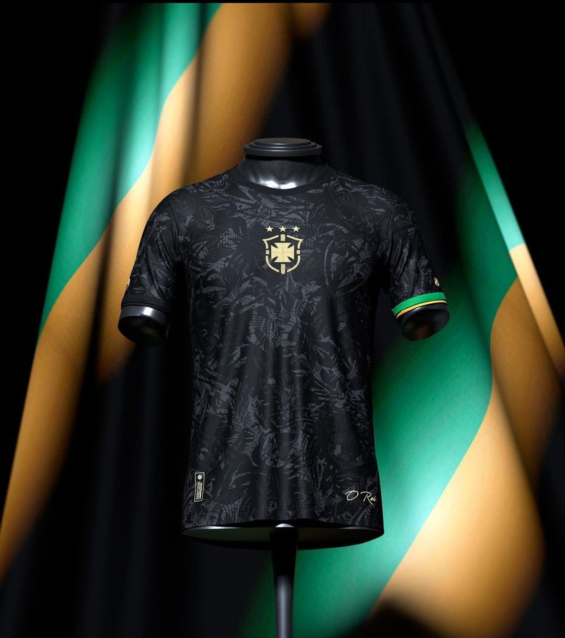 Camisa Brasil Edição Especial Pelé 24/25 - Versão Jogador - Lançamento