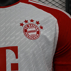 Camisa  bayern de Munique manga longa  23/24 Adidas - Versão jogador lançamento