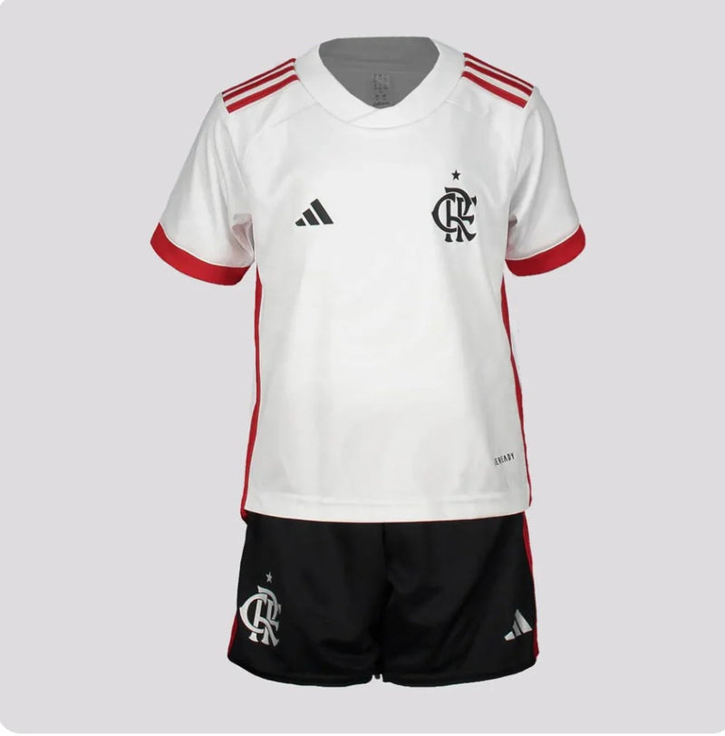 Kit Infantil Flamengo Away 24/25 - Adidas lançamento