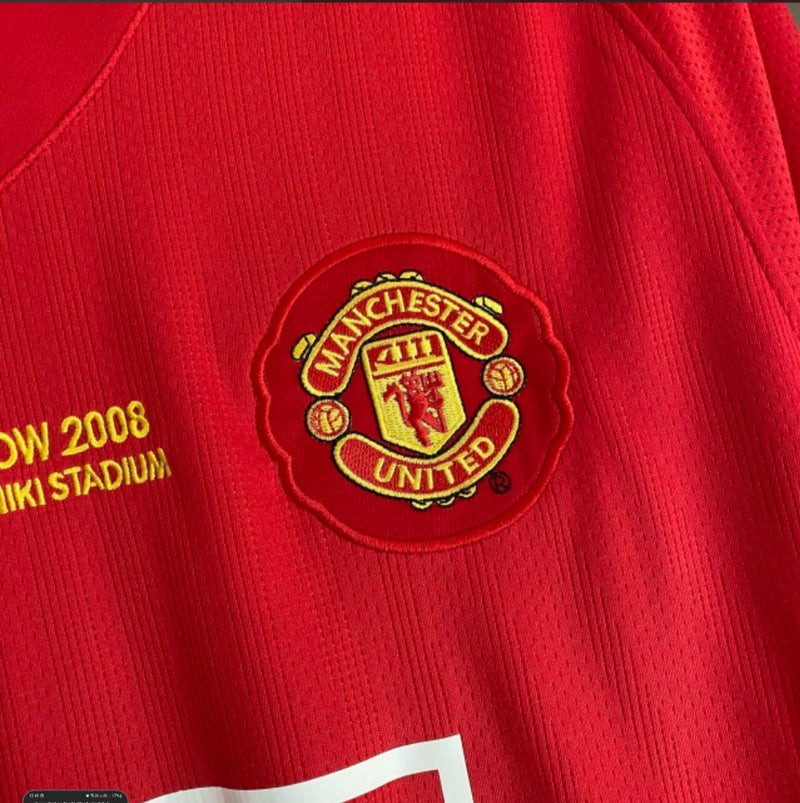 Camisa Manchester United Titular 2007/2008 - Versão Retro - My Store