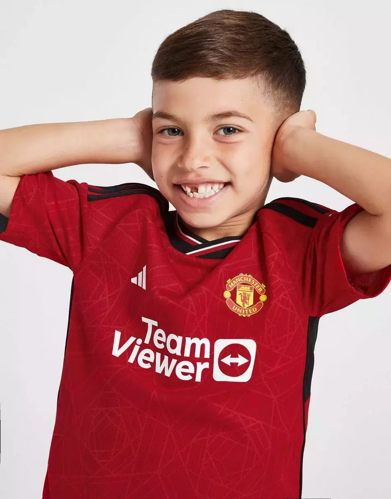 Kit Infantil Manchester United Home 23/24