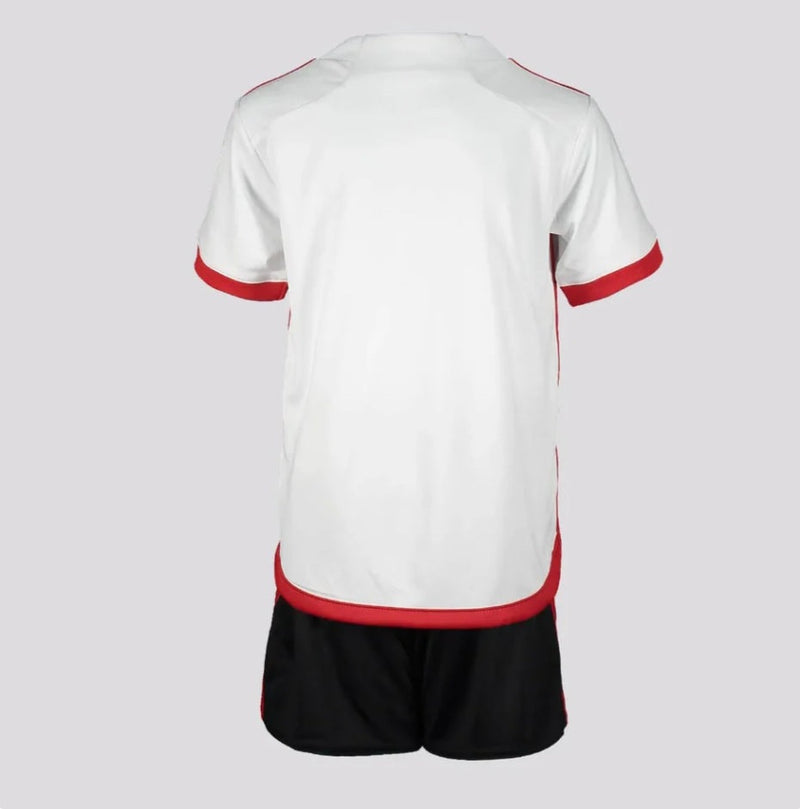 Kit Infantil Flamengo Away 24/25 - Adidas lançamento