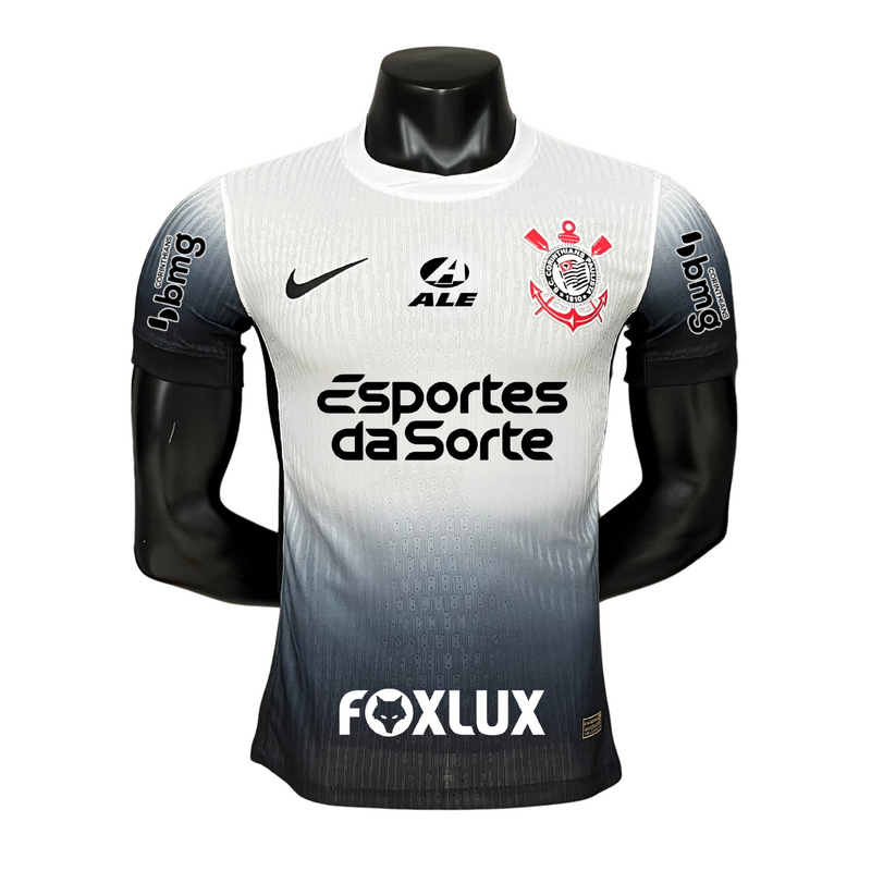 Camisa Corinthians Home + Patrocínio 24/25 - Nike Jogador Masculina