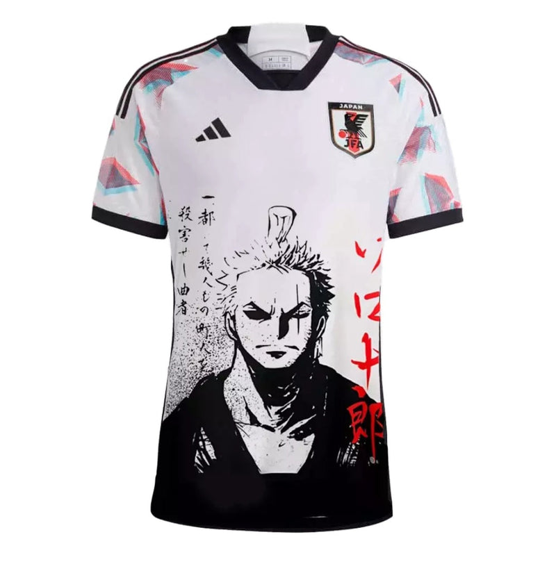 Camisa Japão Roronoa
Zoro 2024- Edição
Especial Anime Torcedor
Masculino Branco